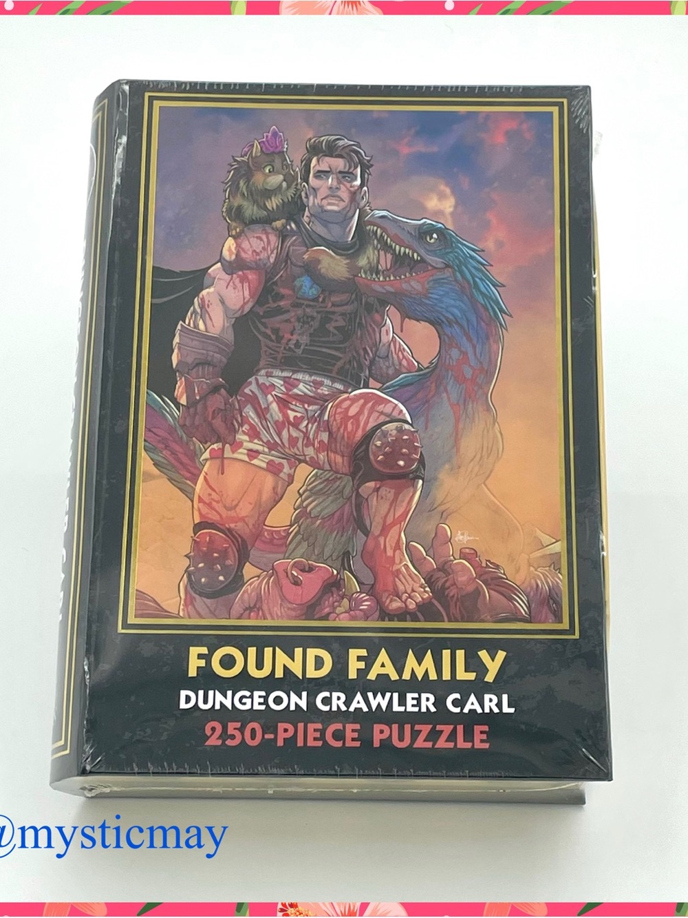 New Sealed Official DUNGEON CRAWLER CARL Found Family 250 Piece Jigsaw Puzzle